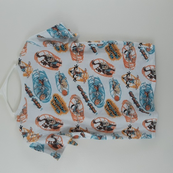 Kids Space Jam T Shirt sz 18/20 - Picture 3 of 4